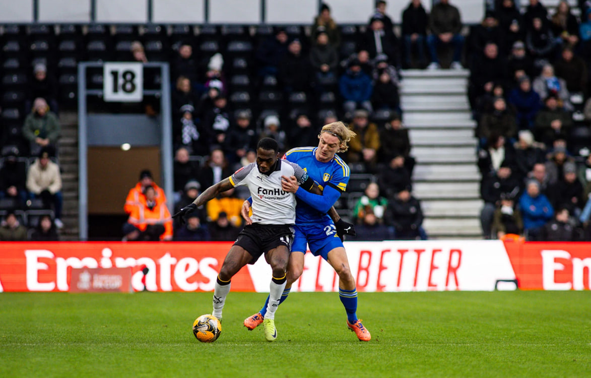 Derby County vs Leeds United (19:00 – 11/01) | Xem lại trận đấu